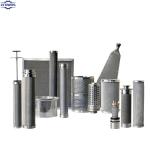 304 316 Micron Stainless steel wedge wire Johnson filter mesh with stiffeners