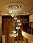 Modern K9 LED Crystal Chandelier Crystal Lamp entrance light(WH-NC-29)