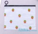Food grade Printed Plastic reclosable Slider bag, Slider Zipper Bag for