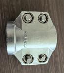 Stainless Steel Precision Investment Casting Hose Fitting With Safety Clamps