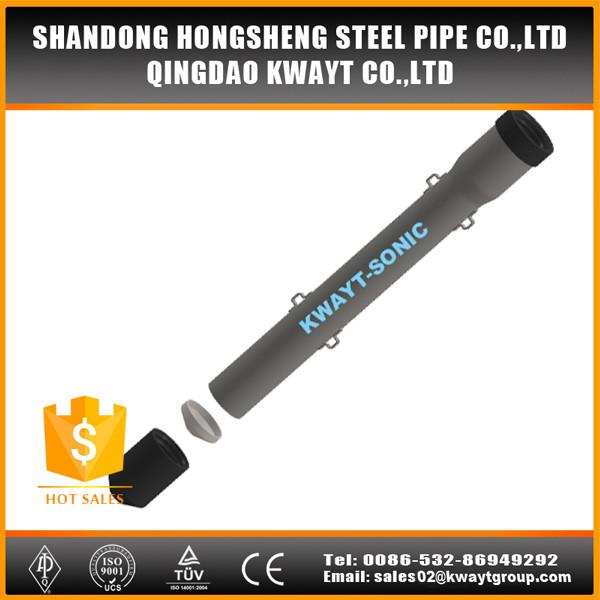 Quality sonic log pipe for Foundation Testing,2" OD sonic pipe with 1mm WT for sale