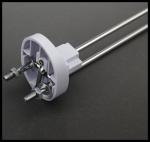 COMER wholesale chrome-plated slatwall pegboard wire display anti-theft hooks
