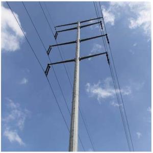 Wholesale Q235/Q345/Q460 Customized Polygonal Steel Tubular Poles Hot Dip Galvanized For Transmission Line from china suppliers