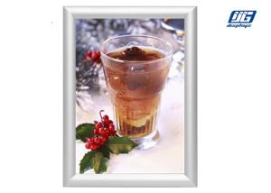 Wholesale A4 Poster Frame , Anodizing Silver Clip Open Profile Structure Graphic Display Holder from china suppliers