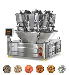 Wholesale Gummy Multihead Weigher Packaging Machine Dimple Plain Surface from china suppliers