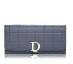 Ms. European and American cowhide leather wallet long wallet