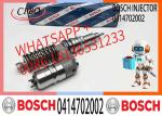 Genuine Diesel Common Rail Fuel Injector 0414702002, 3165869, 0414702017,