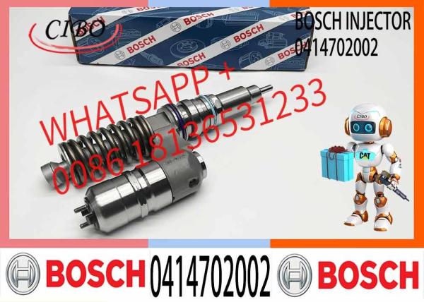 Genuine Diesel Common Rail Fuel Injector 0414702002, 3165869, 0414702017,