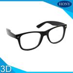 Cinema White Circular Polarized 3D Glasses foldable arms WITH Anti UV