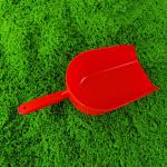Orange Long Handled Feed Scoop Shovel For Pig Chicken And Animal Feeding