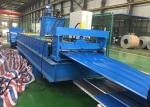 Automatic Glazed Roof Panel Roll Forming Machine , Color Steel Roll Forming