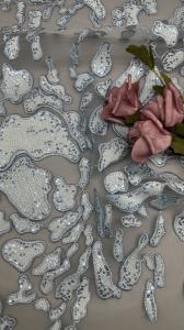 Wholesale Intricate Venise Lace Rich Patterns Great for Vintage Eｍbroidered Sequin Embroidery Fabric Shining from china suppliers
