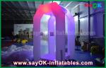 Inflatable Game Custom White Commercial Inflatable Money Booth Led Lighting