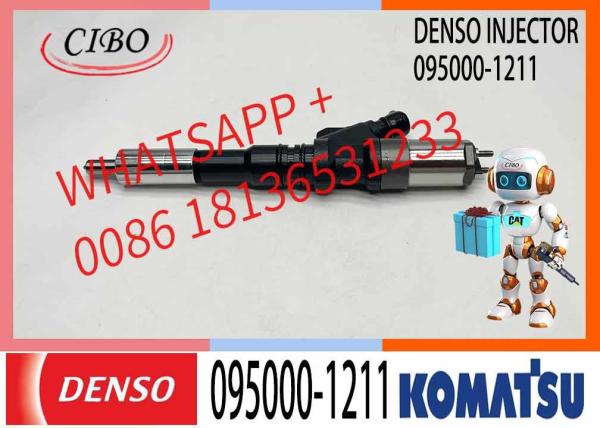 New Diesel Fuel Injector 095000-1210 095000-1211 6156-11-3300 for KOMATSU