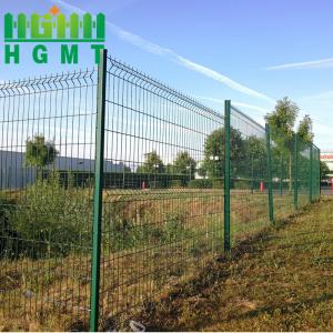 Wholesale Easily Assembled Green PVC Coated Welded Wire 3D Fence from china suppliers