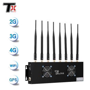Wholesale 8 Way Desktop WiFi Signal Jammer Radius 5-40 Meter For Courts from china suppliers