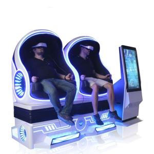 Wholesale Attractive 9D VR Cinema Egg Shape VR Chair Simulation Rides Single / Double / Triple Seats from china suppliers