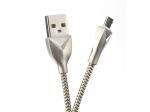 Micro 8 Pin Retractable Usb Cable Braided Mesh Color Customized 100/200/300cm