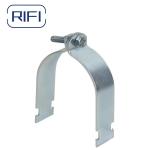 Zinc Plated Metal Conduit Clamp Pre Galvanized Steel Unistrut Channel Clamps