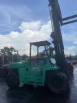 Original Japan Used MITSUBISHI Forklift 10 Ton 150hp For Heavy Industrial