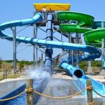 Resort Water Park Swimming Pool Rainbow High Speed Combined Slides for Adult