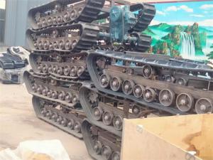 Wholesale High Strength Construction Rubber Crawler Track Undercarriage For Transportation from china suppliers