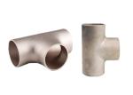UNS C71500 Copper Nickel Steel Pipe Tee Sch 40 Butt Weld ASME B16.9