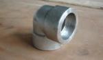 Socket Welding Threaded Nickel Alloy Pipe Fittings UNS N08020 Alloy 20 Elbow Tee