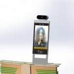 TempTemperature Test Face Recognition Non-contact Security Intelligent POE 8