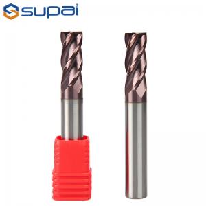 Wholesale 1-20mm Solid Carbide 1 MM End Mill Cutter 4 Flute TiAlN Coating Feature Standart Boy Performans Freze (Chatter) from china suppliers