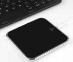 Glass Mirror Wireless Phone Charger , 7.5w Universal Mobile Stand Micro USB Cell