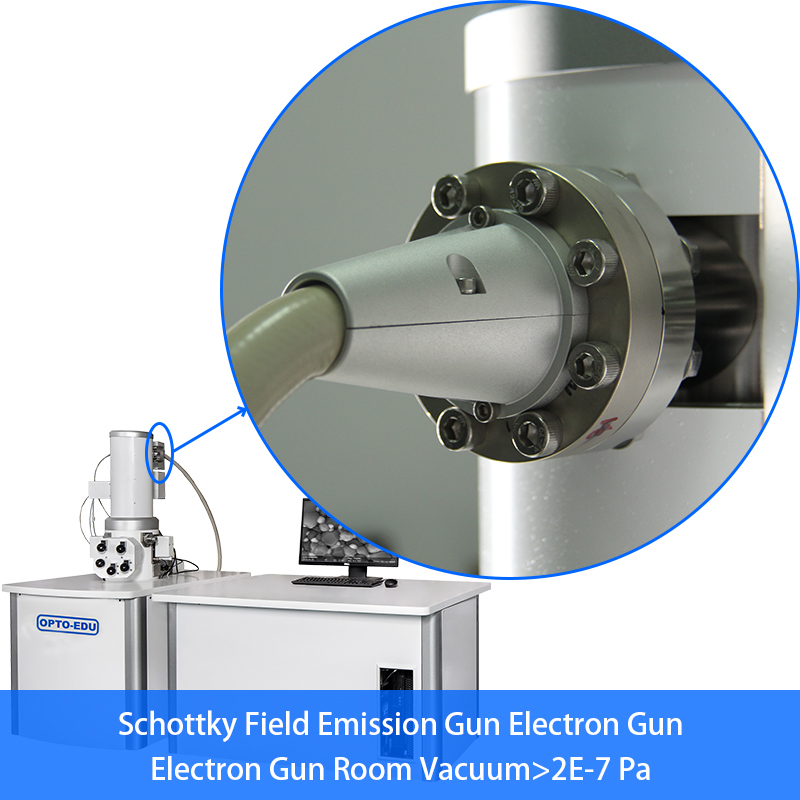 Controled Mouse Scanning Electron Microscope Sem 8x~800000x Magnification