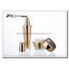 Buy cheap Inner Biliary Gold Shell Empty Cosmetic Bottles Transparent Body Capacity 60ml from wholesalers