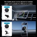 Ultra Thin Metal Magsafe Car Mount With Customizable Lens Material