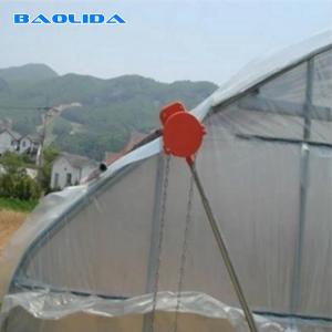 China Round Roof Ventilation Greenhouse Tunnel Plastic Tropical Plant Grow on sale