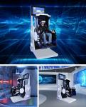 VR 360 Simulator 9D Roller Coster Simulator Chair 360 Degree