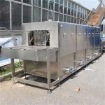 High Spray Washing Cleaning Machine For Plastic Turnover Basket Trays Egg Tray