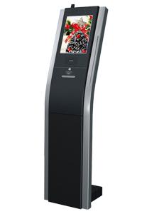 Wholesale Q3 Touchscreen kiosk with mini printer and card reader from china suppliers