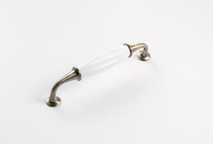 Wholesale Antique Milk White Ceramic Handle Furniture Hardware Pulls Cabinet Drawer knobs from china suppliers