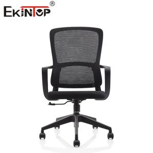 Wholesale Manufacturer Comfortable Mid Back Ergonomic Computer Chair Adjustable Fabric Office Chair from china suppliers