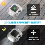 Solar Powered Pavement Markers LED Powered IP68 Waterproof