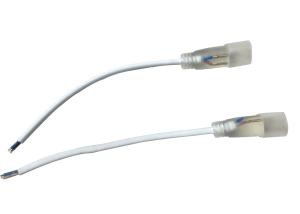 Wholesale Round Shape Neon Light Accessories 12V / 24V Led Neon Flex Power Cord from china suppliers