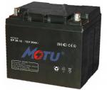 Less Self - Discharging AGM Deep Cycle Battery Black Color For UPS / Solar /