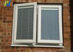 Decorative Bathroom Internal Blinds Glass Tempered Blinds Between Glass