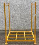 Metal Powder Coating Warehouse Stacking Adjustable Steel Pallet Tire Storage