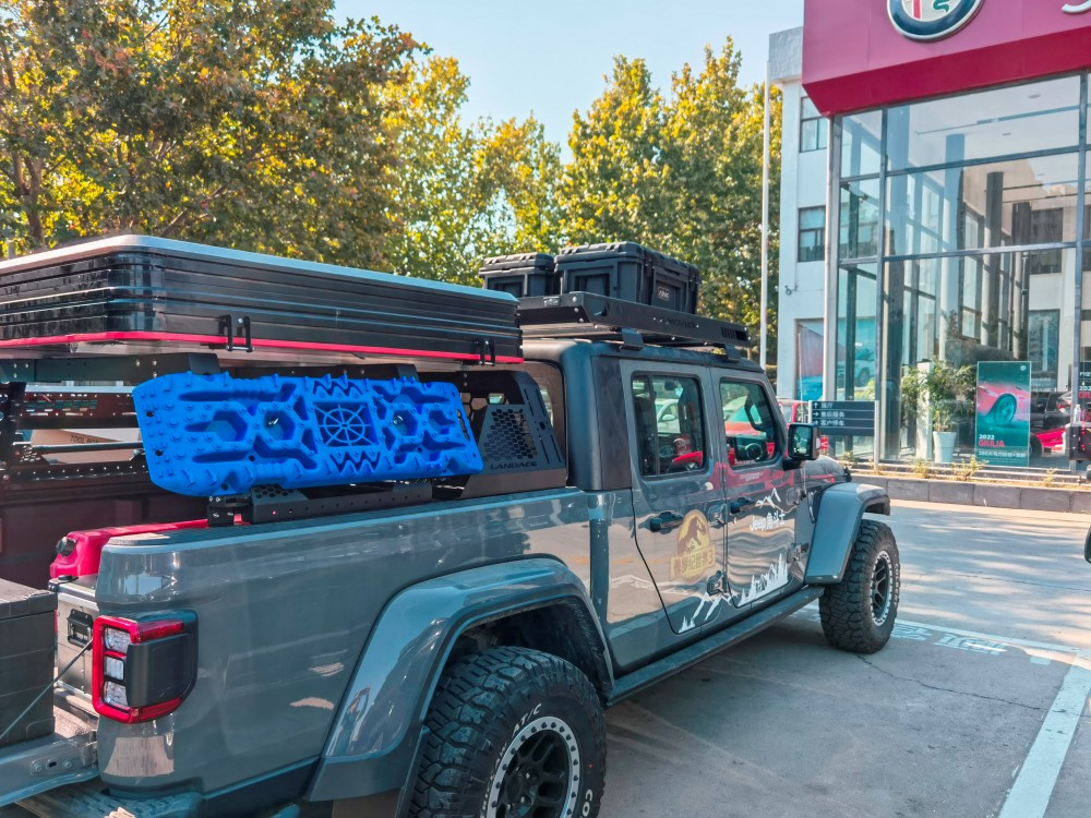 Jeep Wrangler JL JK TJ 4WD Car Parts and Accessories Roof Rack Basket Luggage Bracket