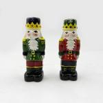 Christmas Salt And Pepper Set Novelty Ceramic Santa Claus Shaker Pots For