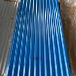 0.28mm Waves Outdoor Color Coated Roofing Sheet ASTM A755/EN 10346 Standard