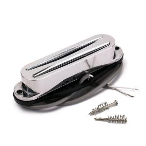 Wholesale Chrome Plated Plastic Dual Rail Guitar Pickup Single Coil DC Resistance 9.3K from china suppliers