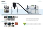 Durable Plastic Squeezer Machine Agricultural PP Bag Recycling Line For Crushed